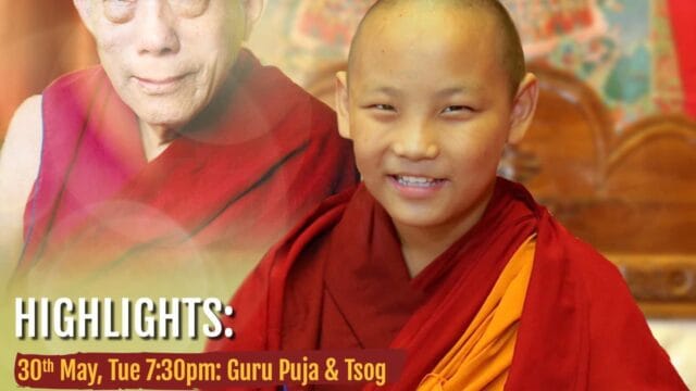 Guru Puja & Tsong with Lati Chogtul Rinpoche