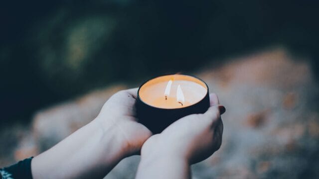 Lotus Lamp Offering