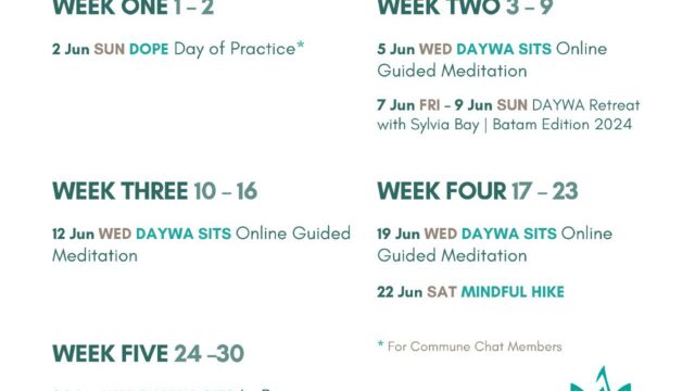 DAYWA Sits (Online and In-Person Meditation)